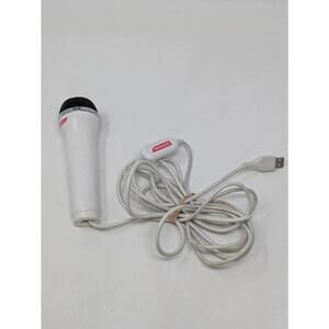 Konami RockBand Logitech USB Microphone for PS2 PS3 Wii XBox 360 E-UR20 White